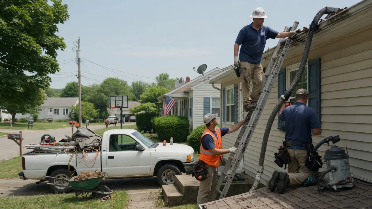 Gutter Installation in Caledonia, MS near me